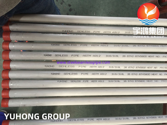 ASTM A312 TP316L трубы из нержавеющей стали для морского применения