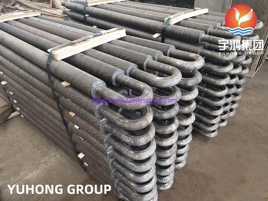 Углеродистая сталь U Bend HFW Fined Tube ASTM A106 Gr.B Для теплообменника