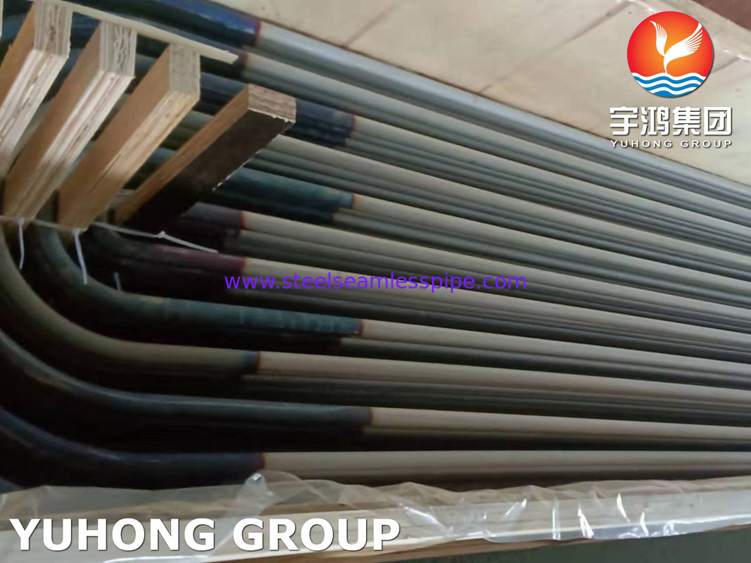 ASTM A213 TP317L Нержавеющая сталь U Bend Tube Heat Exchanger Tube 100% ET