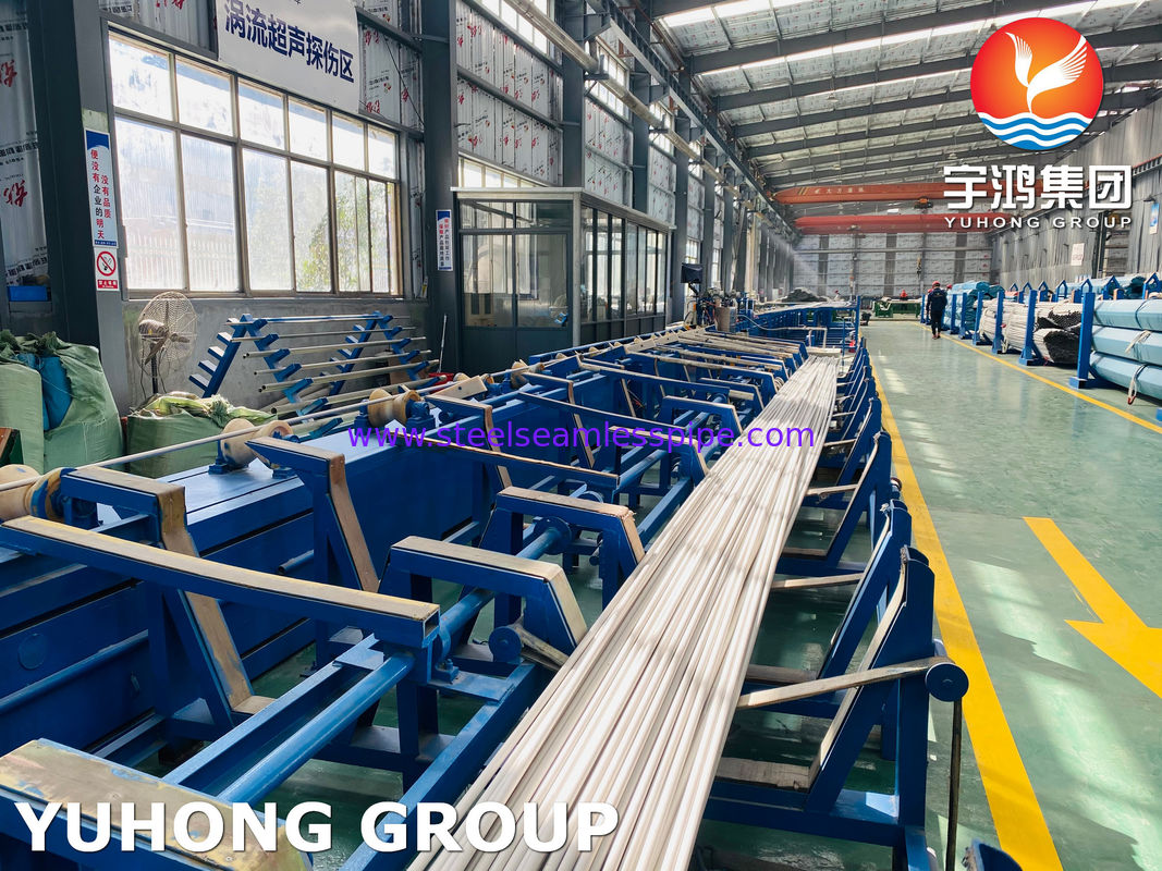 ASTM A213 TP316L Бесшовная трубка из нержавеющей стали с высокой коррозионной стойкостью для Теплообменника ET HT