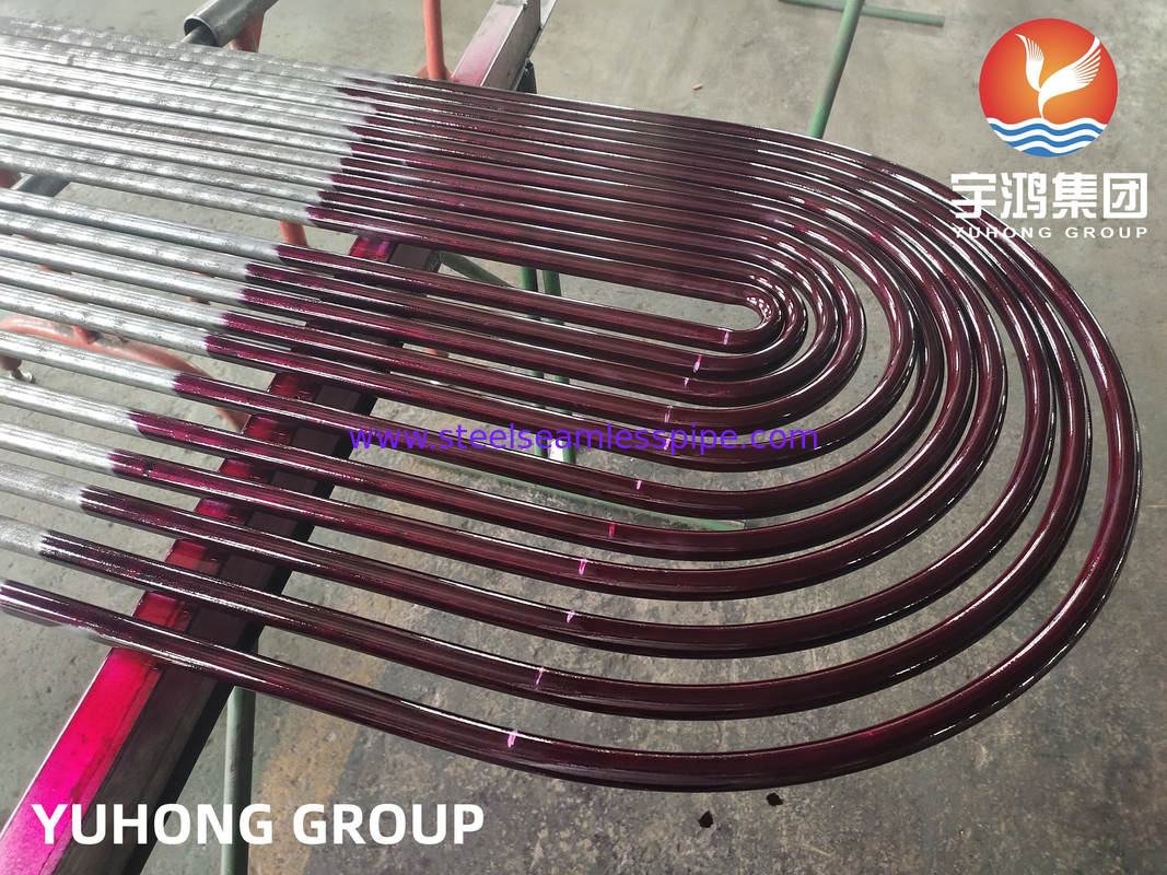 Бесшовная труба U Bend Tube TP304/304L TP316L TP310S TP316Ti TP321/321H TP347 TP317 Применение теплообменника