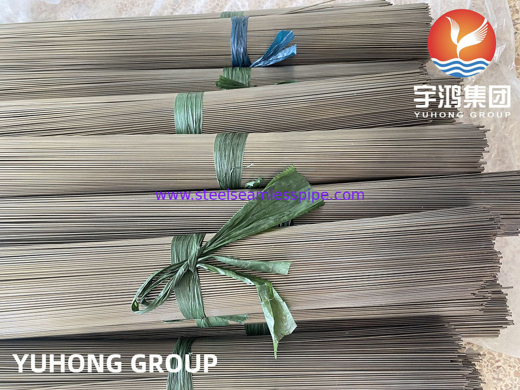 Капиллярная трубка из нержавеющей стали ярко отжигаемая ASTM A213 / ASTM A269 TP304/304L TP316/316L 19.05 X 1.65 X 6096MM