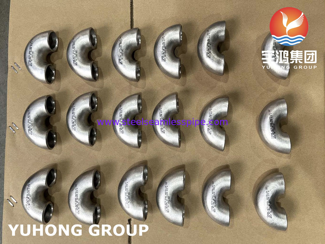 Колено Hastelloy C22 / N06022 180° LR | Фитинг для сварки встык из никелевого сплава ASTM B366 для коррозионно-активных сред