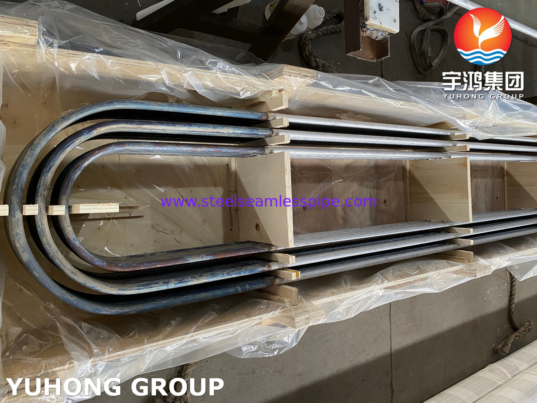 Дуплексная стальная SMLS U Bend Tube ASME SA789 UNS S32205 для теплообменника