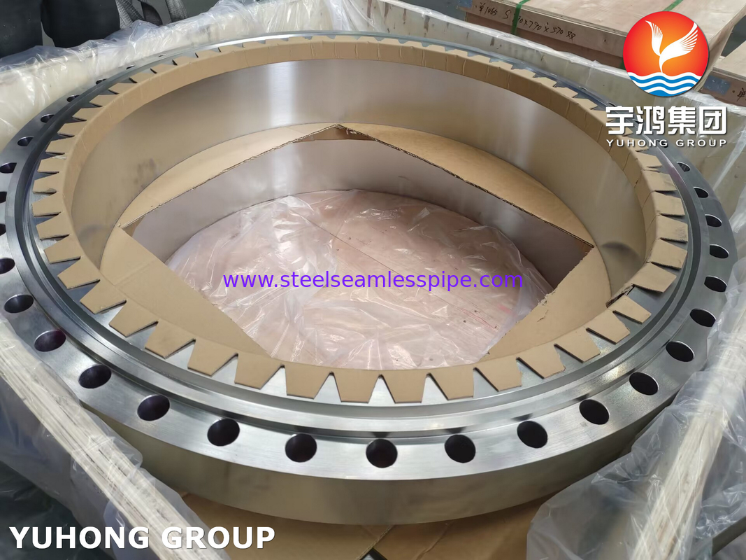 Фланцы из нержавеющей стали ASTM A182 F310, UNS S31000 Сварная шейка RTJ фланца B16.5