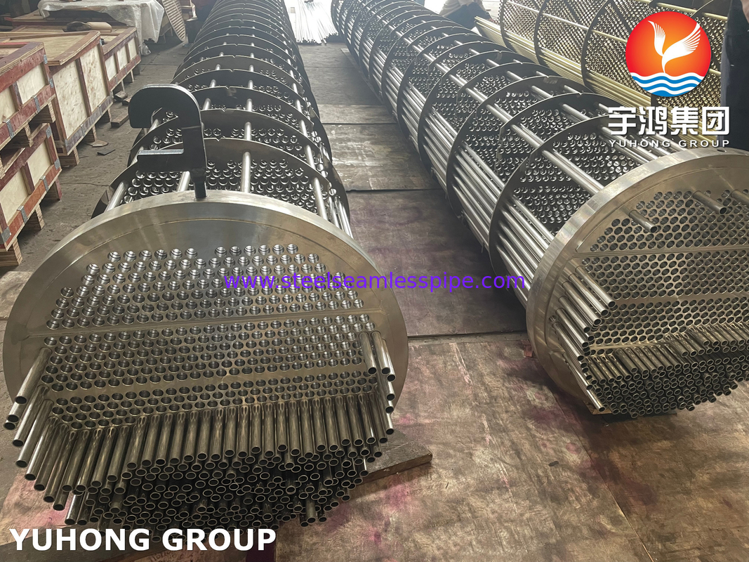 ASME Sec VIII U Stamp TP316L SS Противохлоридная трубная группа NACE MR0175