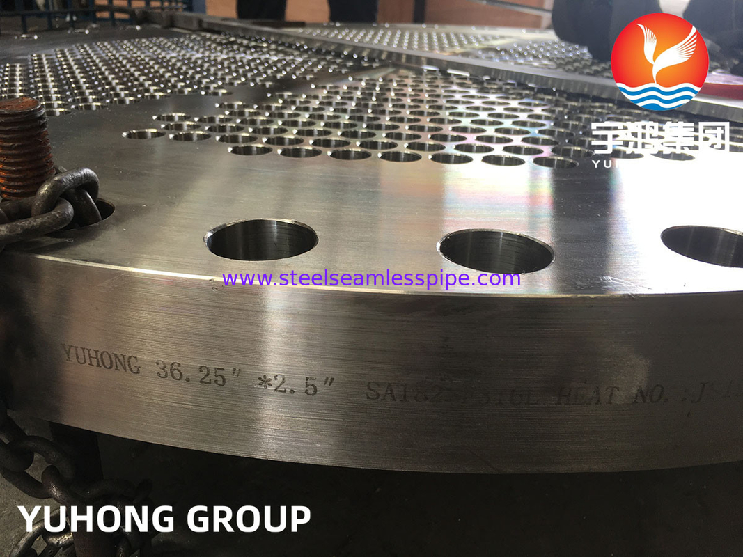 ASME SA182 F316L, 1.4404 Складка труб из нержавеющей стали для теплообменников