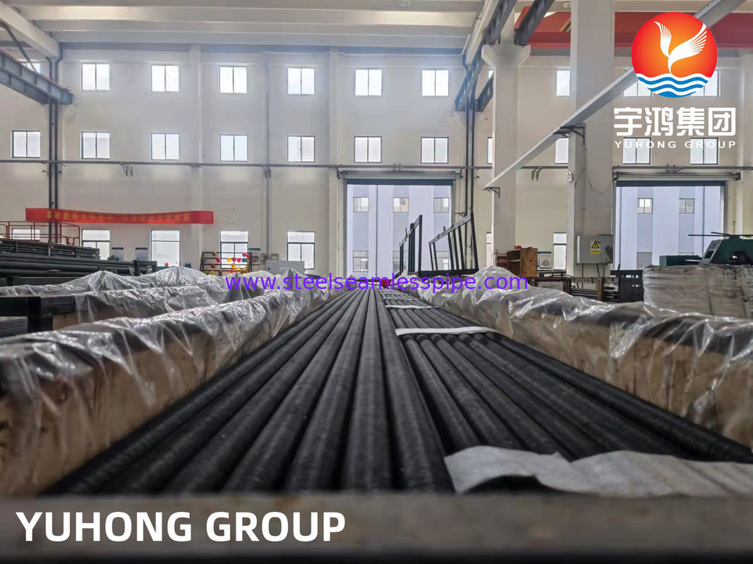 Встроенная оребренная труба G-типа из бесшовной углеродистой стали ASME SA179 для воздушных охладителей