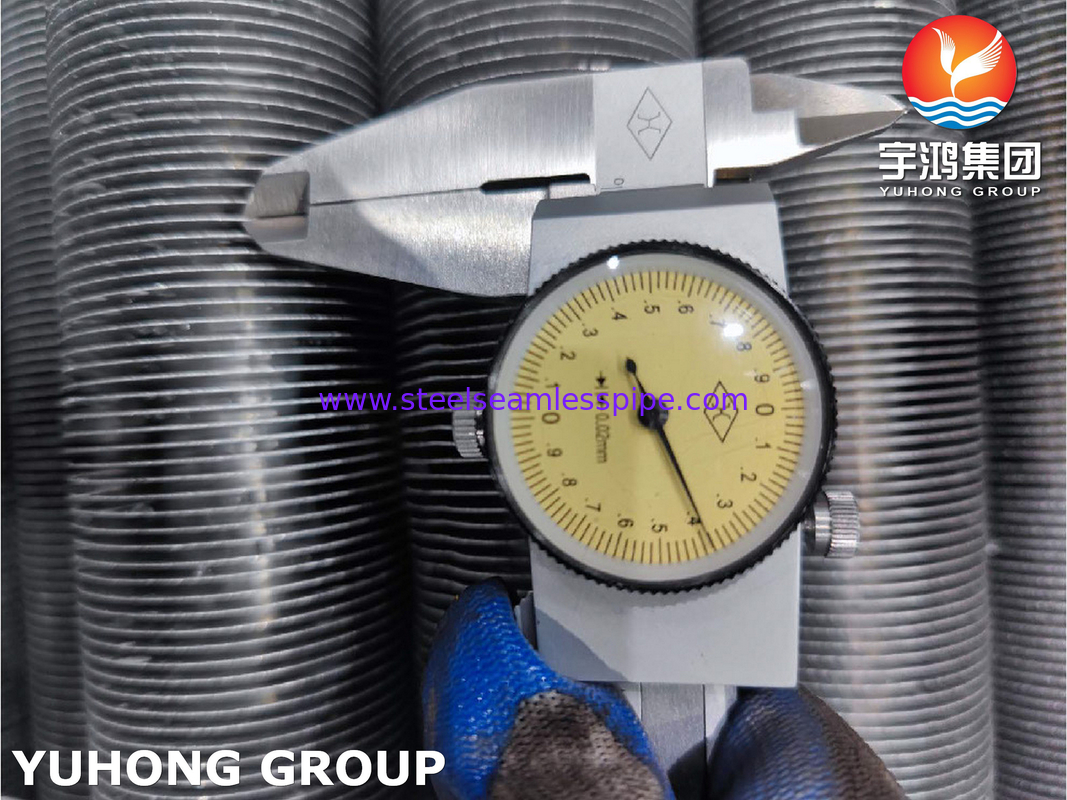 Теплообменник с выщелоченной трубкой, экструдированный тип, ASTM A213 TP304 с алюнием 6063