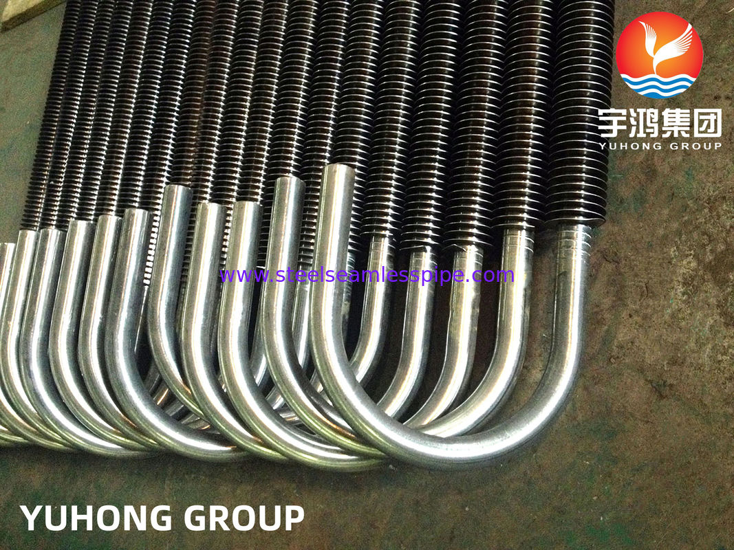 ASTM A179 AL Fin Extruded Fined U Tube для Теплообменника с коррозионной стойкостью и настраиваемыми размерами
