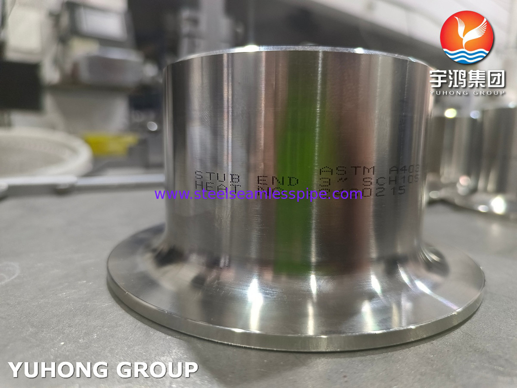 ASTM A403 WP317 Нержавеющая сталь конец кончика B16.9 Buttweld Lap Joint Stub End
