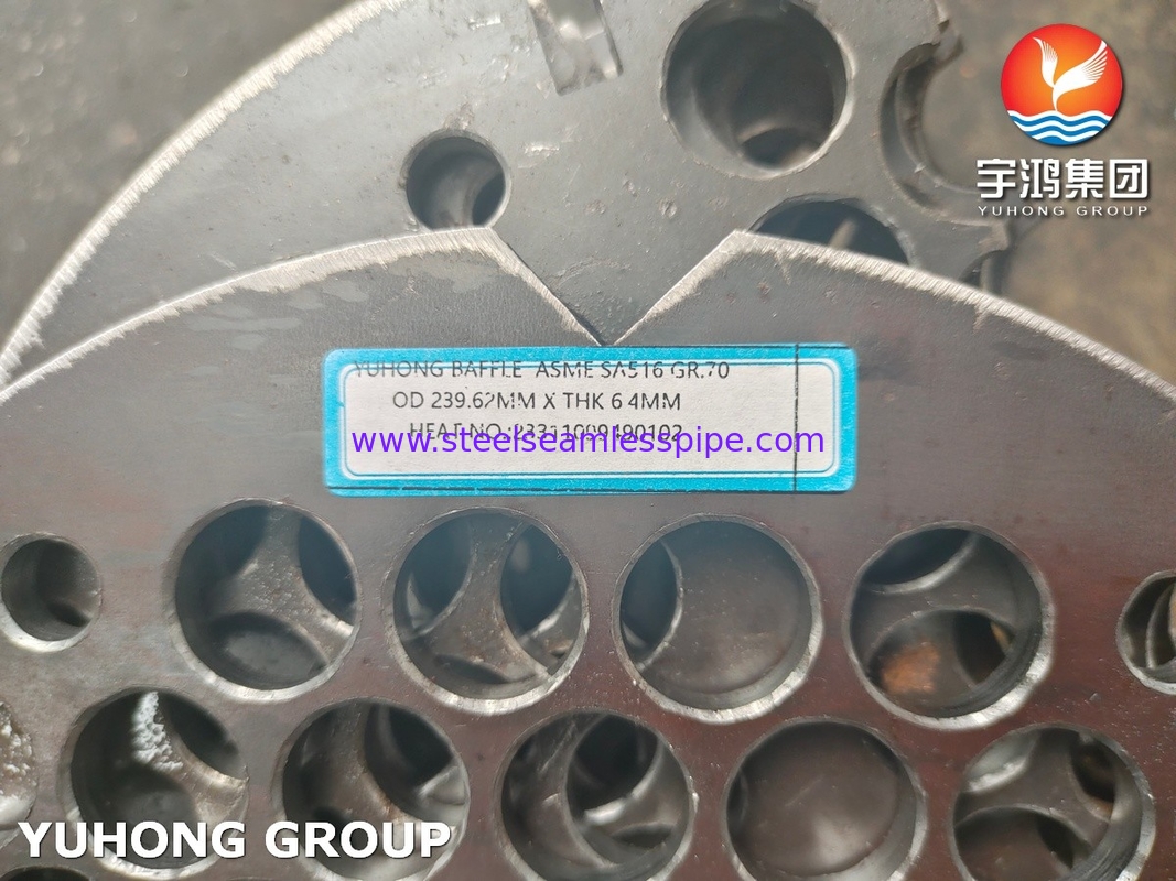 ASTM B171 C71500 Медь Никель 70/30 Табличный лист для теплообменников из оболочек и труб