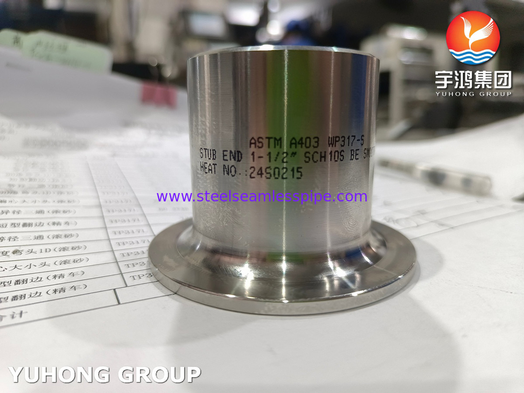 ASTM A403 WP317-S Фитинг из нержавеющей стали для высокой коррозионной и температурной устойчивости