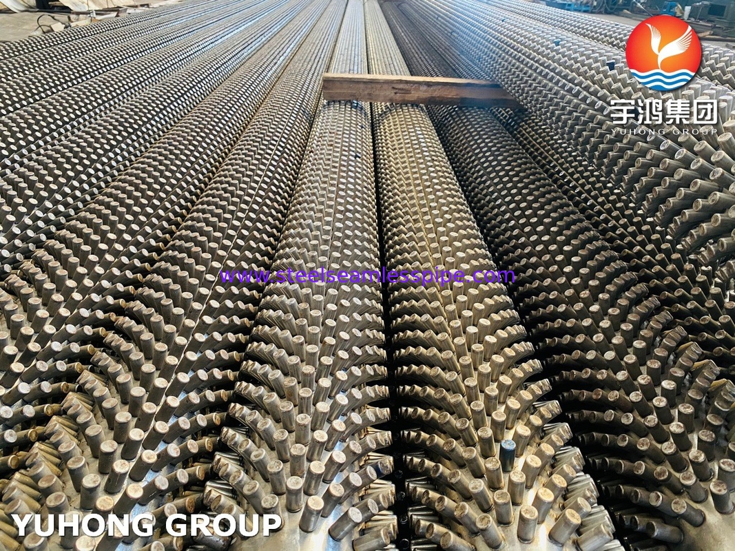 ASTM A213 класс T9 Сплавная стальная бесшовная трубка с застегнутыми лапами для паровой печи