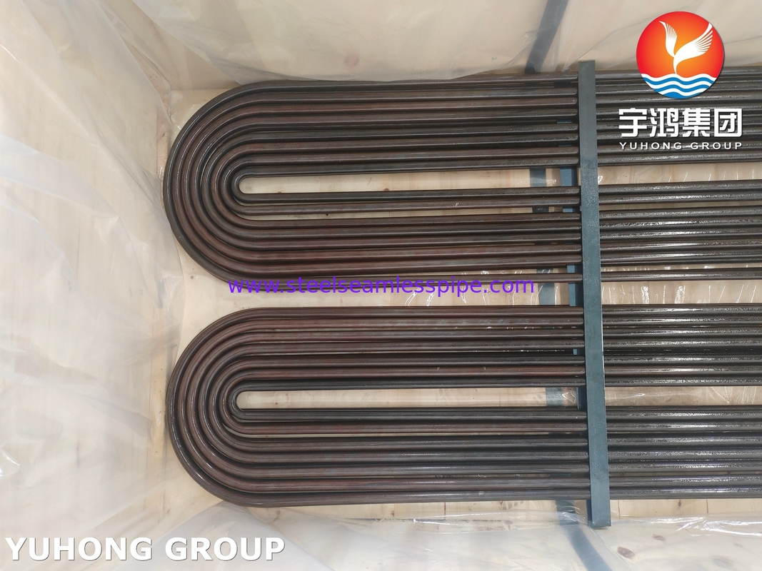 ASTM A179/ASME SA179 Углеродистая стальная цепная труба U Bend Tube Heat Exchanger Tube