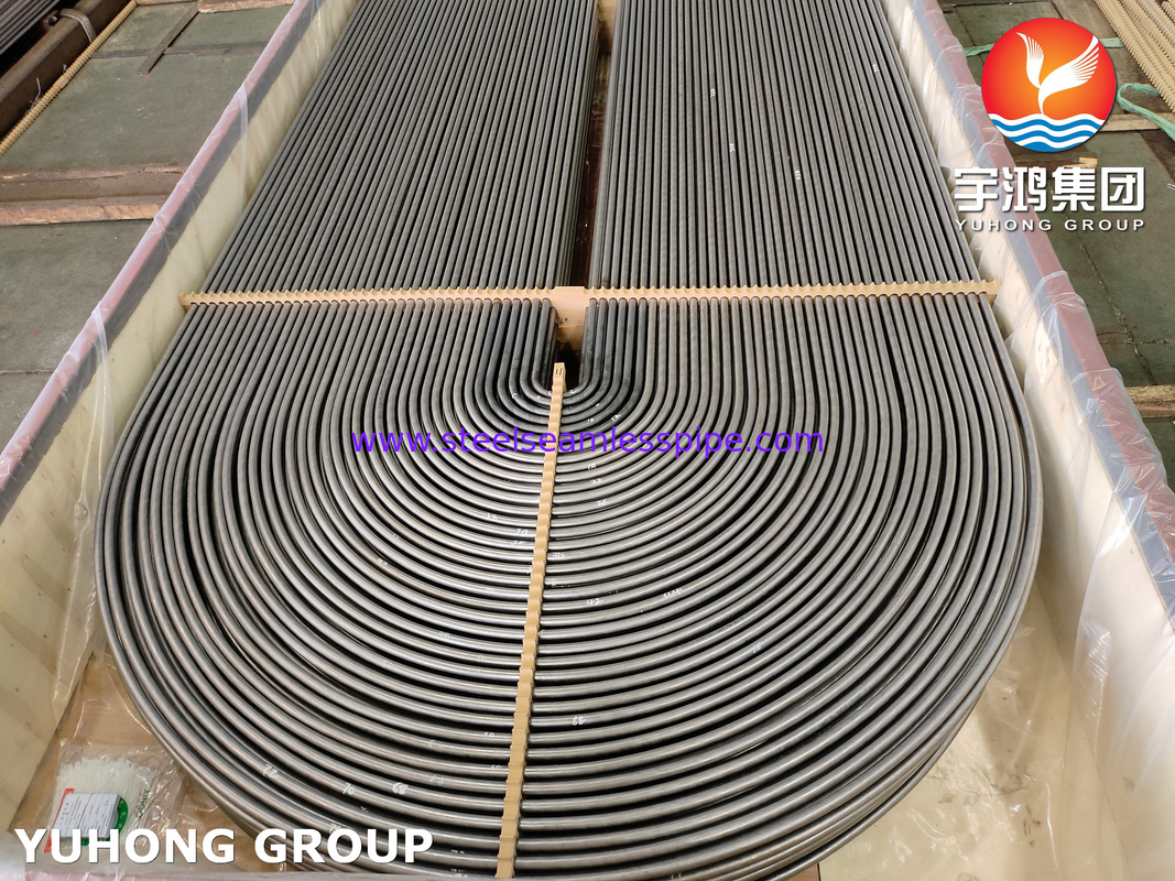 ASME SA179 U Bend Seamless Cold Drawn Carbon Steel Tube для трубчатых теплообменников