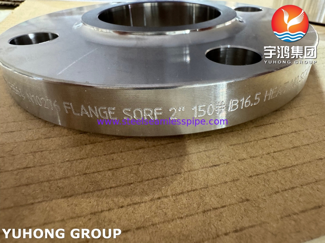 ASTM B564 UNS N10276 Никелевая сплав с проскальзывающим на фланце / Hastelloy C276 SORF фланце