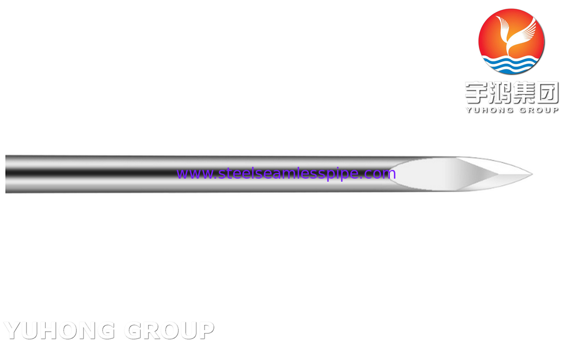 28G 0,36*23,5MM, SUS304 Кровавая ланцетная трубка, медицинская игла для сбора крови ISO9626