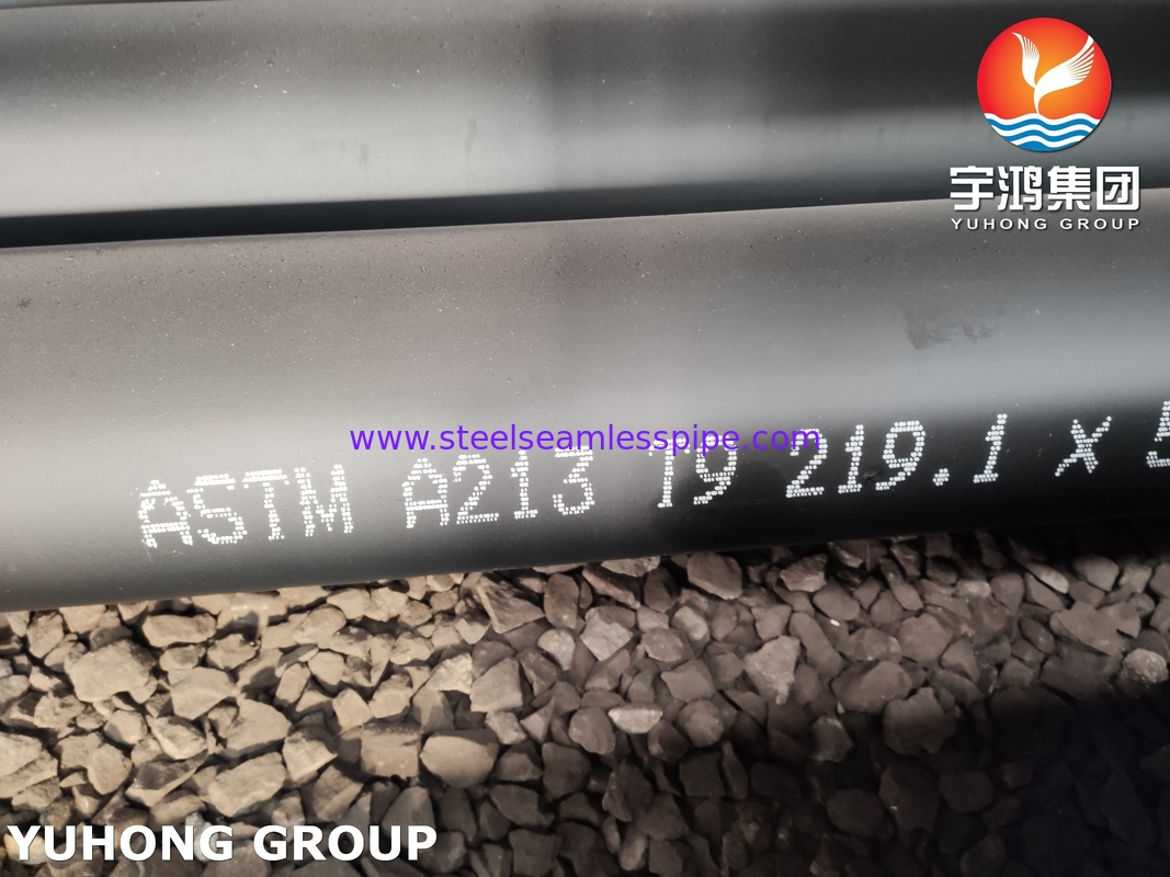 ASME SA213 / ASTM A213 T9 Сплавная стальная труба для котла сверхнагревателя и теплообменника