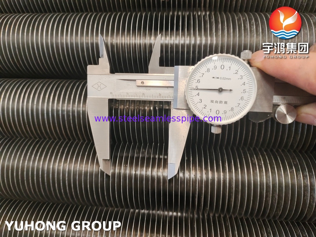 ASME SA179 Алюминиевая 1060 встроенная трубка с крышкой типа G для конденсатора, системы охлаждения