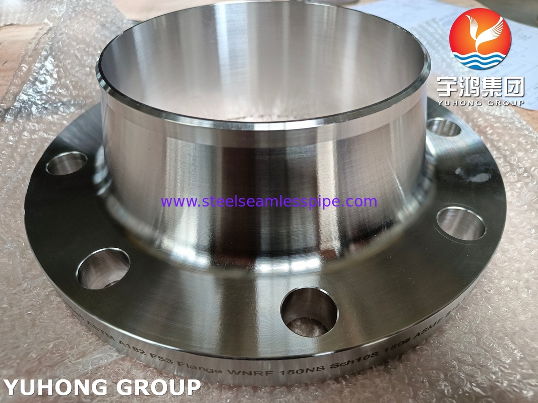 Супердуплекс 2507 фланц ASTM A182 F53 UNS S32750 Супердуплекс фланц сварной шеи