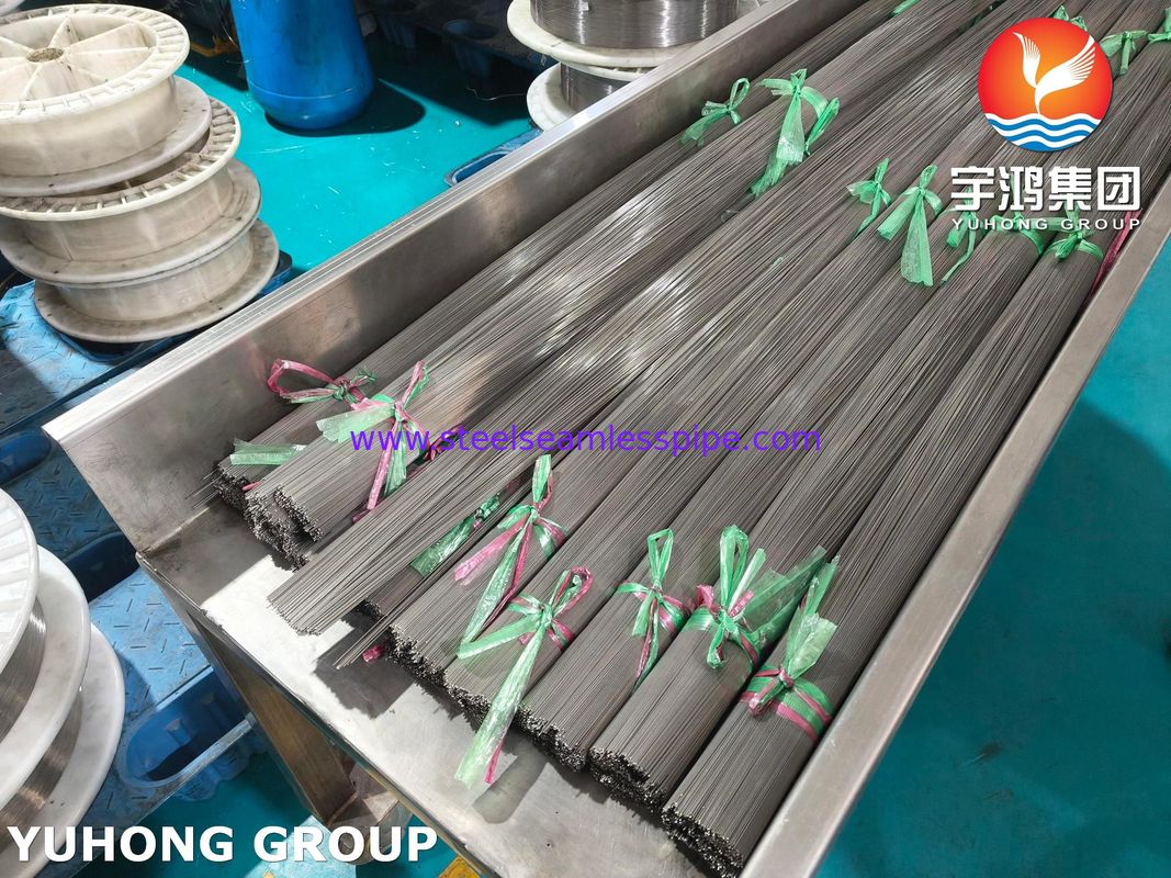 SUS304 Нержавеющая сталь высокоточная капиллярическая трубка для медицинских эндоскопических инструментов