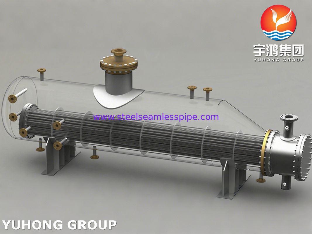 API 660 Шкаль и трубный теплообменник Высшее решение для передачи тепла для промышленности