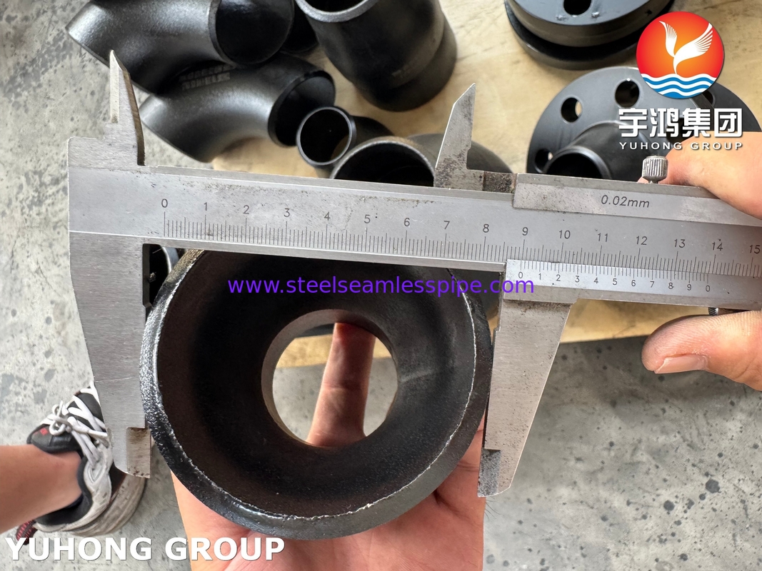ASTM A234 WP11 CL2 Сплавная стальная фитинговая установка, сварная на заднице для химической промышленности B16.9