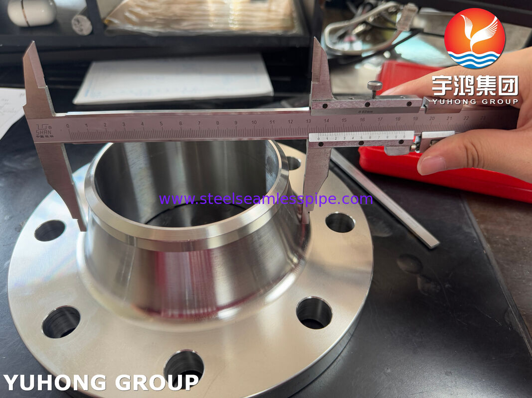 Фланец приварной встык ASTM B564 UNS N08020 из сплава Alloy 20 ASME B16.5 WNRF