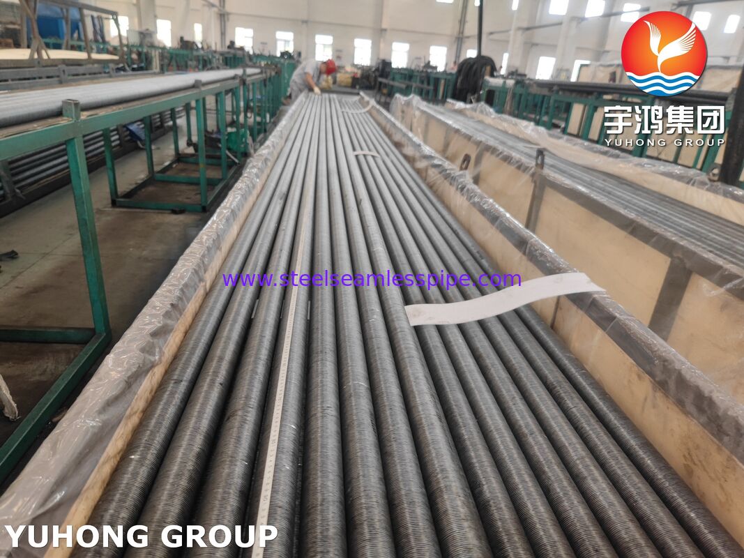 ASME SA209 Труба с оребрением из углеродистой стали со встроенными ребрами AL1060 для теплообменников