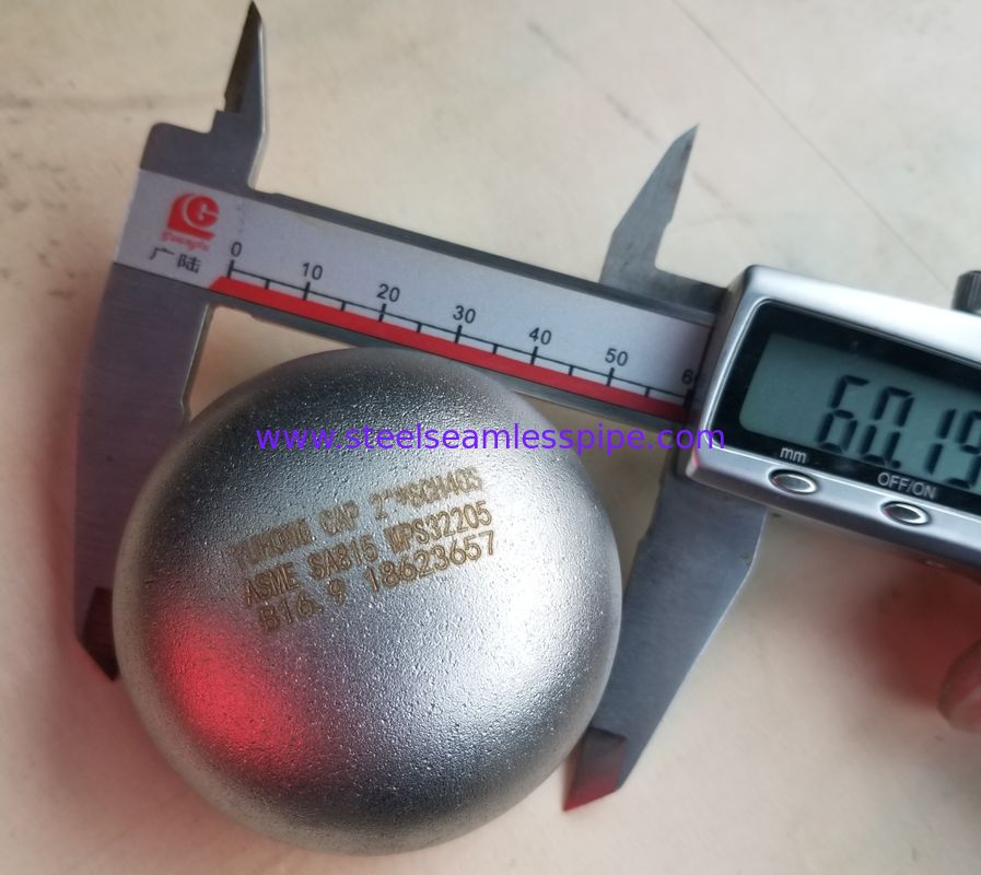 Окончательная крышка ASTM A815 UNS S32205 2205 Дуплексная нержавеющая сталь, приспособленная для опреснения