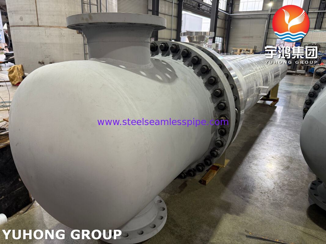 Теплообменник с плавучей головой типа AES ASME U с трубками TP316L для тяжелого обслуживания