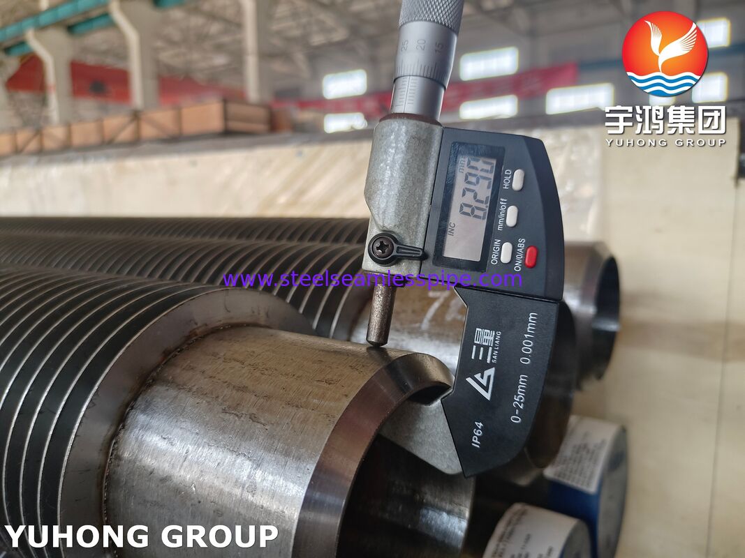 Высокочастотная сварка оребренных труб - Основа ASTM A335 P22 / Ребра 11-13Cr для котлов и нагревателей