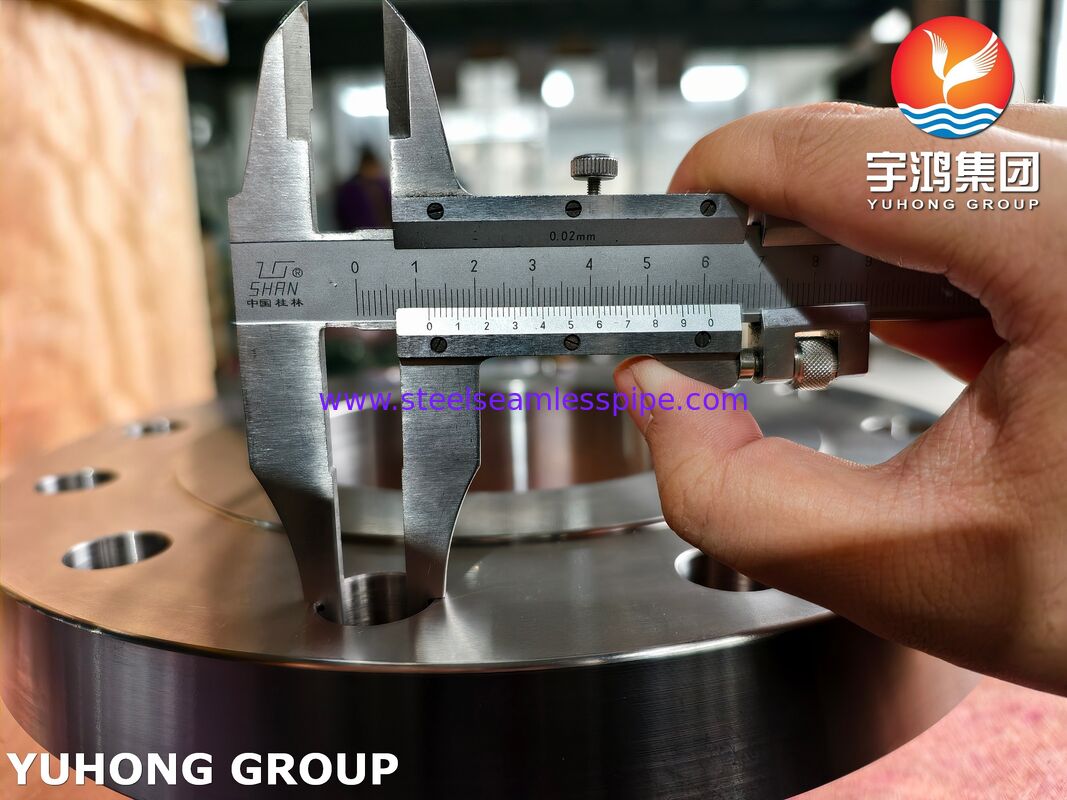 ASTM B564 N04400 Monel 400 Никелевый кованый стальной фланец с глухим приподнятым фланцем