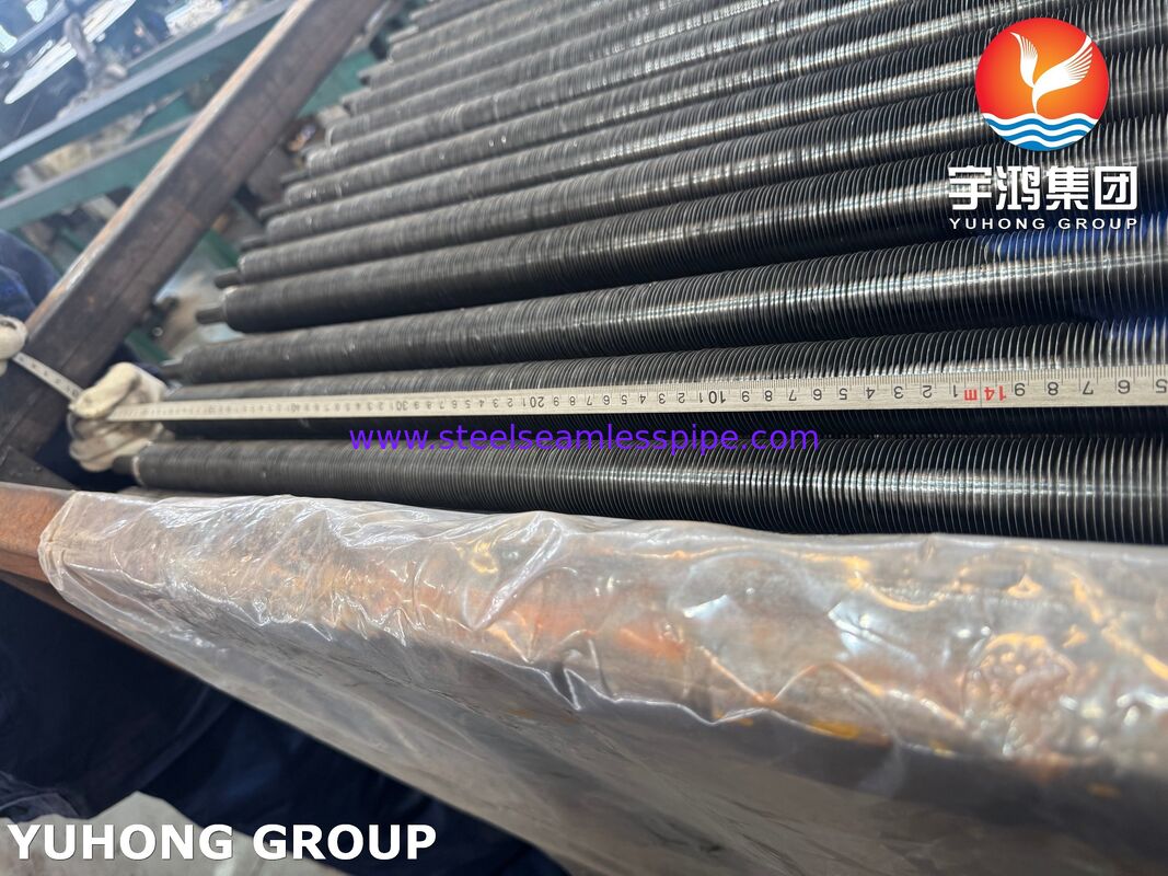 L-Type Wound Finned Tube (ASME SA179 Steel Tube with AL1060 Aluminum Fin)