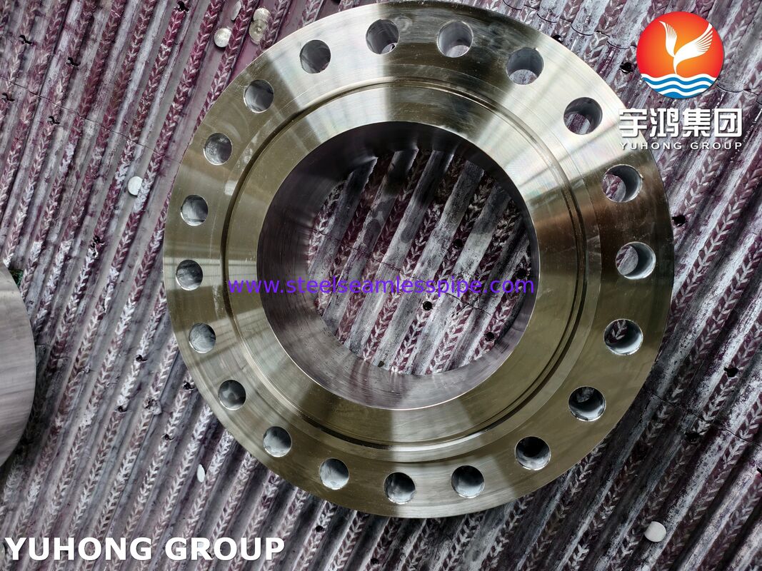 ASTM B564 UNS N04400 Фланц сварной шеи Monel 400 Фланц никелевая медная сплав WNRTJ Фланц