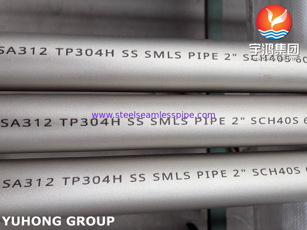 ASTM A312 TP304H 304L бесшовная труба из нержавеющей стали для химических и промышленных применений