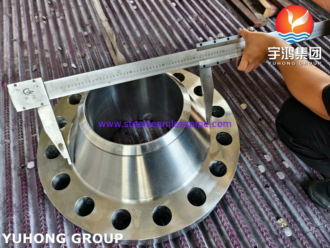 ASTM A182 F347 Фланц сварной шеи / EN 1.4550 Фланц из нержавеющей стали Фланц WNRTJ