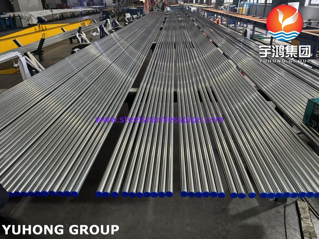 Bright Annealed ASME SA213 TP304H 1.4948 Stainless Steel Seamless Tube For Superheaters