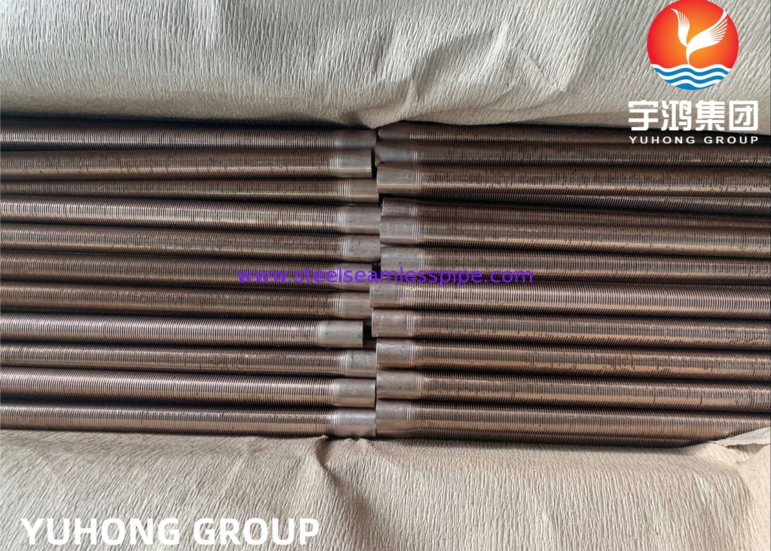 ASTM B111 CuNi 90/10 C70600 Экструдированный тип теплообменника низкоплавкая трубка для нефтеохладителя