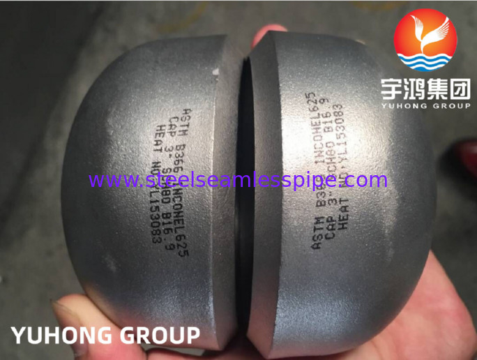 Штуцер B16.9 сварного соединения встык DIN 2,4856 крышки ASTM B366 UNS NO6625/Inconel 625