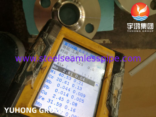 Легированная сталь никеля служит фланцем фланец 1 1/2» SCH40 B564 N08825 WNRF, выскальзывание на фланце, фланце Sttel