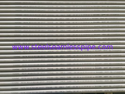 Пробка нержавеющей стали безшовная, ASTM A213, ASTM A789, гидровлическое испытание/испытание вихревого тока/испытание Ultraulic.