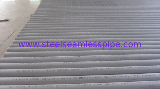 Двухшпиндельные трубы нержавеющей стали, ASTM A789, ASTM A790, S31803, S32750, S32205, S31254MO.