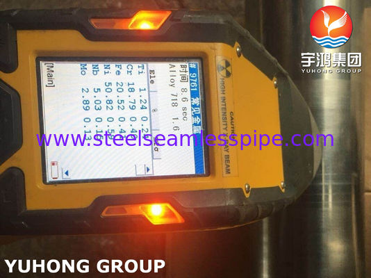 Труба сплава никеля, ASTM B637/B670, Inconel 718/UNS N07718, поверхность Picked/BA