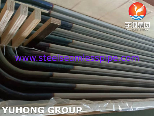 ASTM A213 TP317L Нержавеющая сталь U Bend Tube Heat Exchanger Tube 100% ET