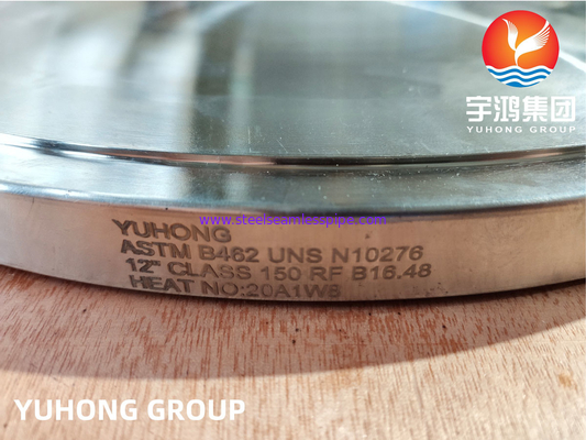 WNRF Hastelloy Flange ASTM B462 C276 Коррозионностойкие трубные соединения