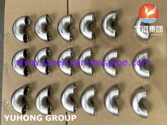 Колено Hastelloy C22 / N06022 180° LR | Фитинг для сварки встык из никелевого сплава ASTM B366 для коррозионно-активных сред