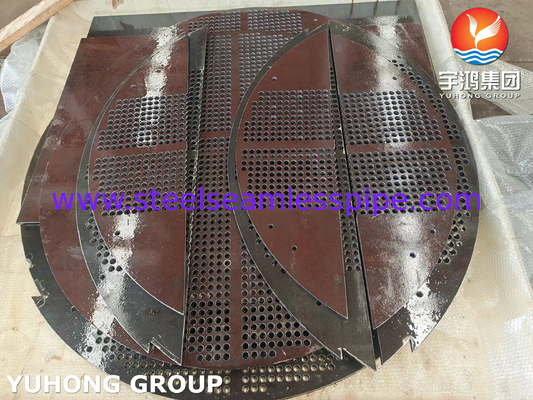ASME SA516 GR.70N Двойной сегментальный баффл для применения в теплообменнике