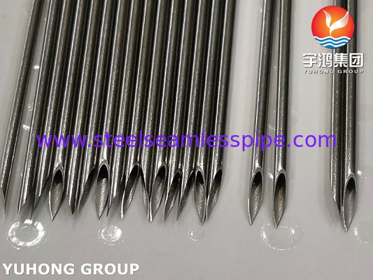 16G Нержавеющая сталь Ветеринарная игла трубка для инъекции скота, тройной конусной кончик